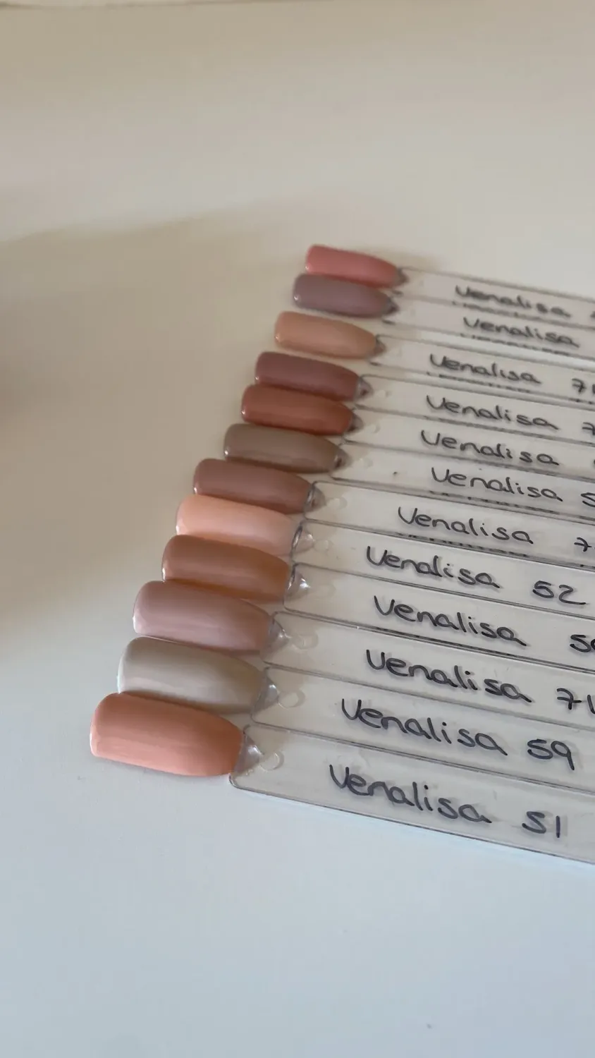 Venalisa Milky Coffee Z0515 smalto gel 12 pezzi nude