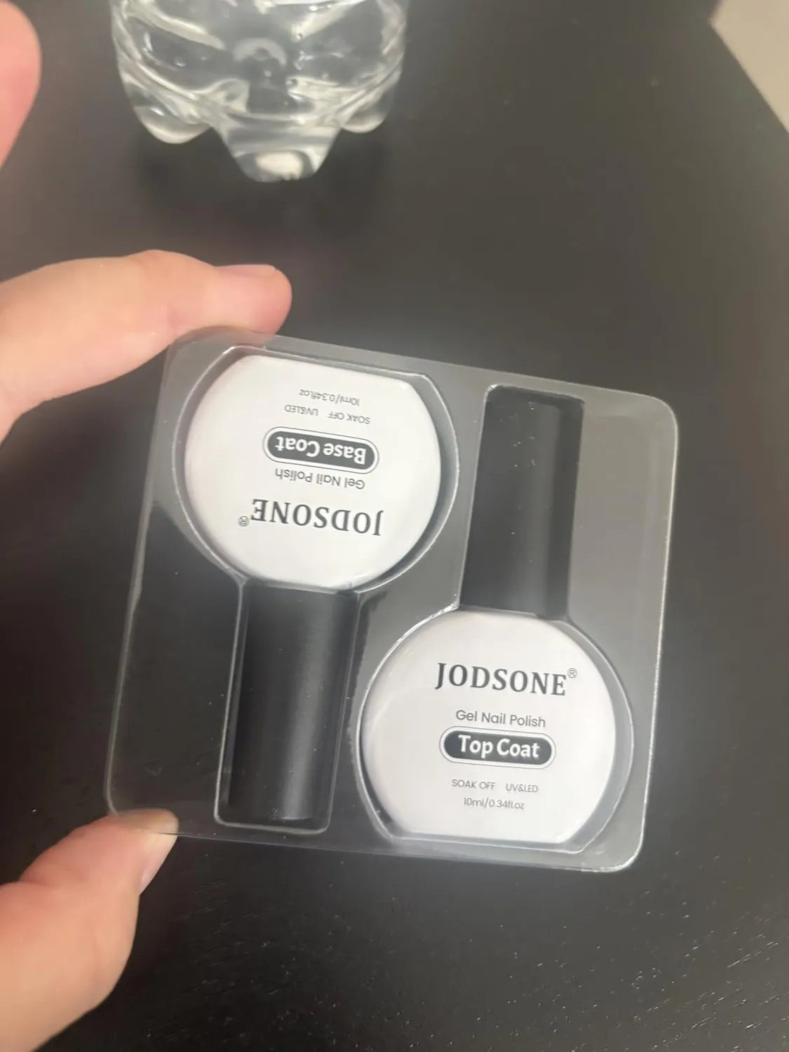 Jodsone Set Base e Top Coat Smalto Gel 2x10ml lucido