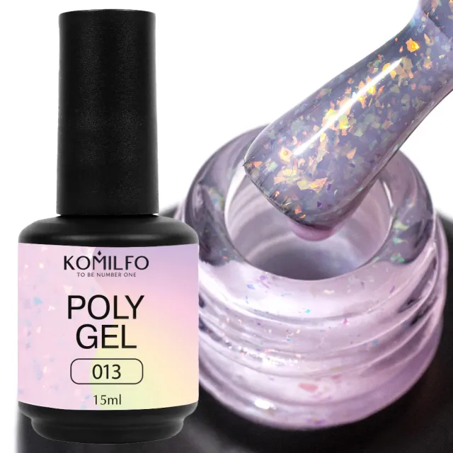 Komilfo PolyGel 013 Gel Unghie Rinforzo 15 ml