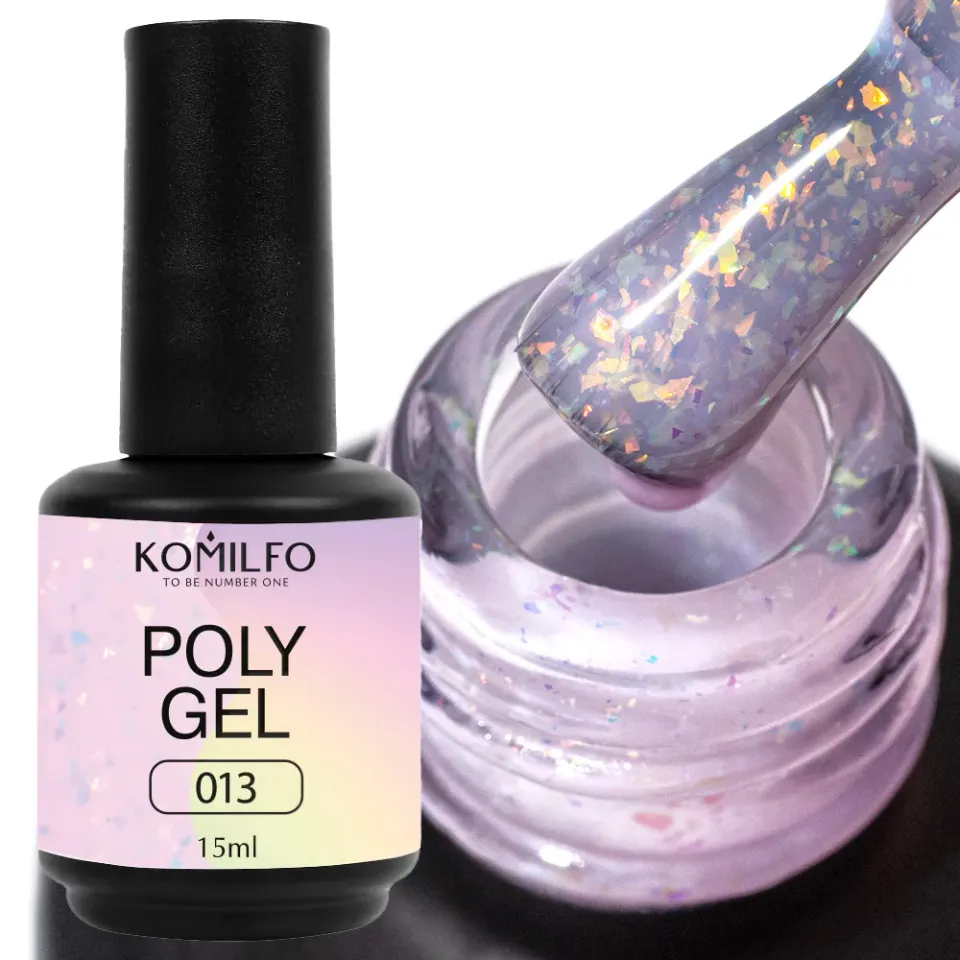 Komilfo PolyGel 013 Gel Unghie Rinforzo 15 ml