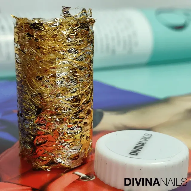 Diva Nails Foil Roll Golden Age foil unghie oro