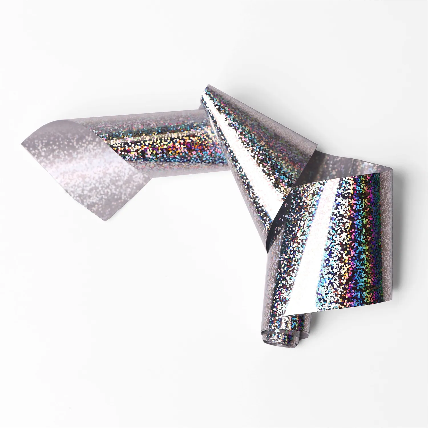 Komilfo Foil Design foil unghie argento pois olografica