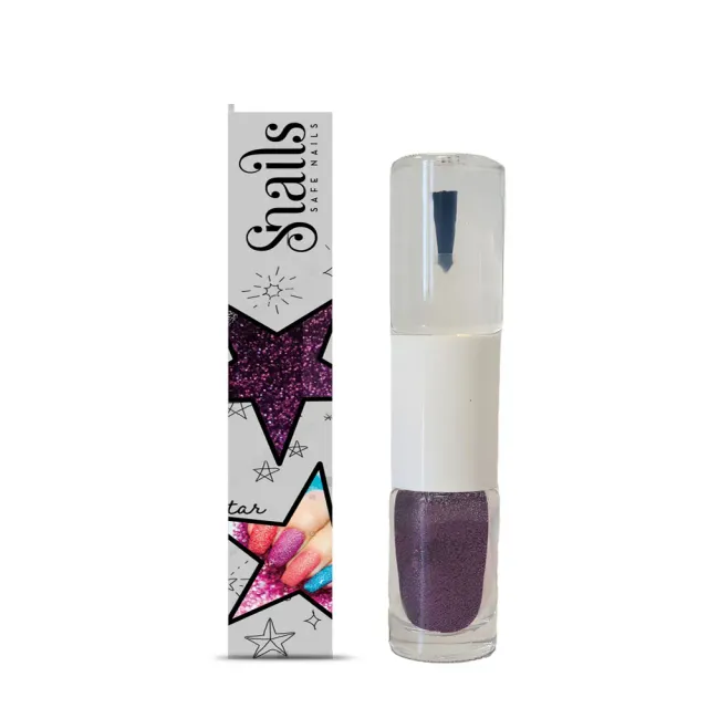 Snails Magic Dust Purple glitter unghie viola 2in1 top coat
