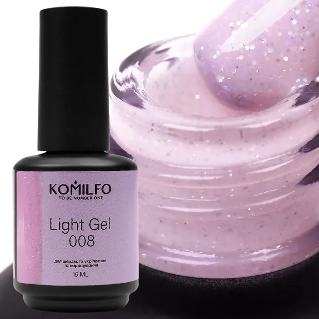 Komilfo Light Gel 008 gel liquido 15 ml nude