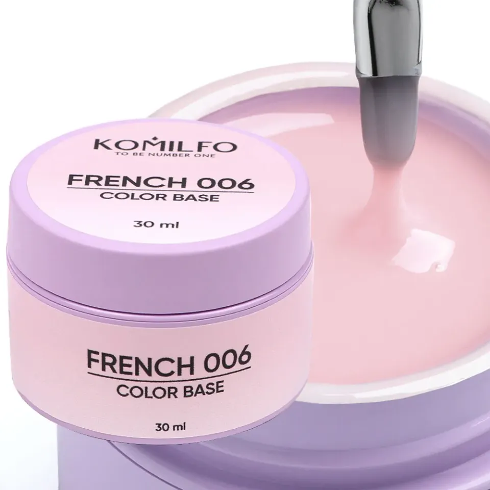 Komilfo Color Base French 006 base semipermanente 30 ml nude