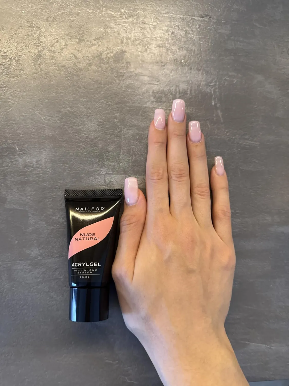 Nailfor Acrylgel Transparent Clear tubo 30ml resistente