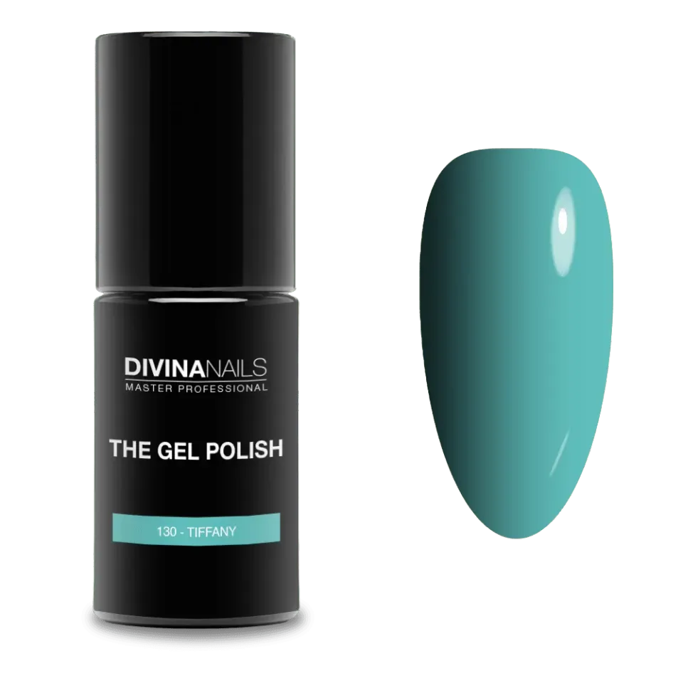 Diva Nails The Gel Polish 130 Tiffany semipermanente 8ml verde coprente