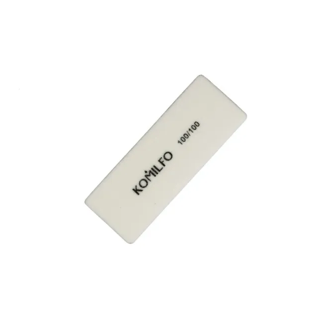Komilfo Mini White 100/100 lima unghie 8,5 cm grana fine