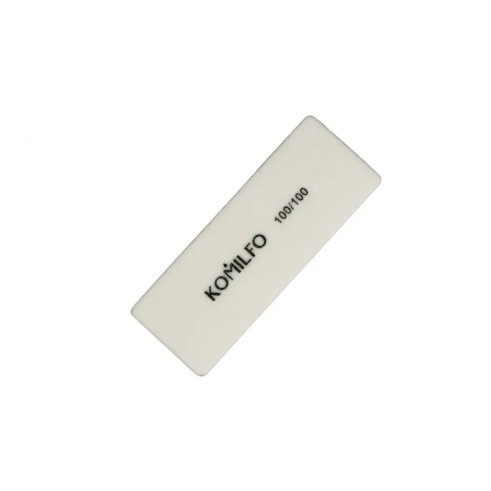 Komilfo Mini White 100/100 lima unghie 8,5 cm grana fine