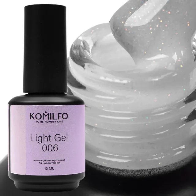 Komilfo Light Gel 006 gel liquido 15 ml rinforzo veloce