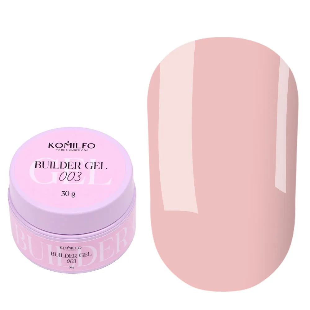 Komilfo Builder Gel 003 gel costruttore 30 g media viscosità