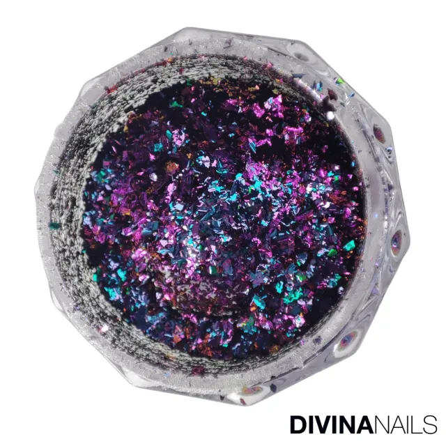 Diva Nails Holo Aurora Alamy polvere glitter 2g