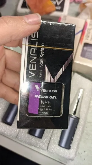 Venalisa Neon set smalti gel 6 colori 7,5ml fluo