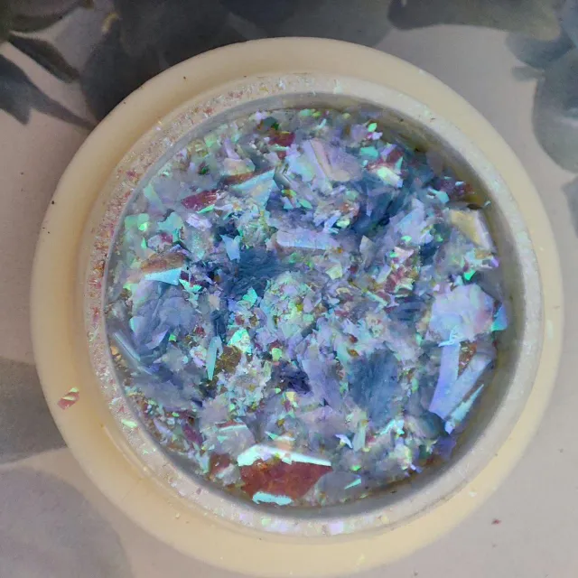 Diva Nails Holo Aurora Plutone glitter unghie 2g blu