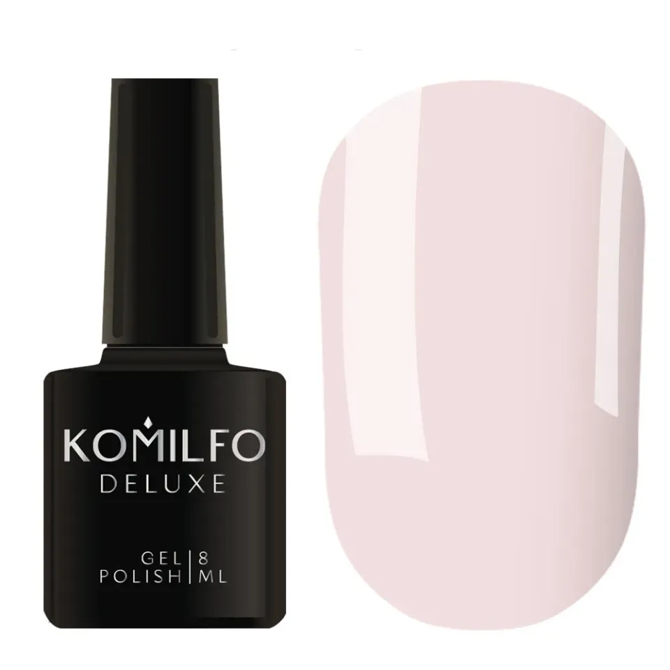 Komilfo Deluxe D034 smalto gel 8 ml lilla smalto