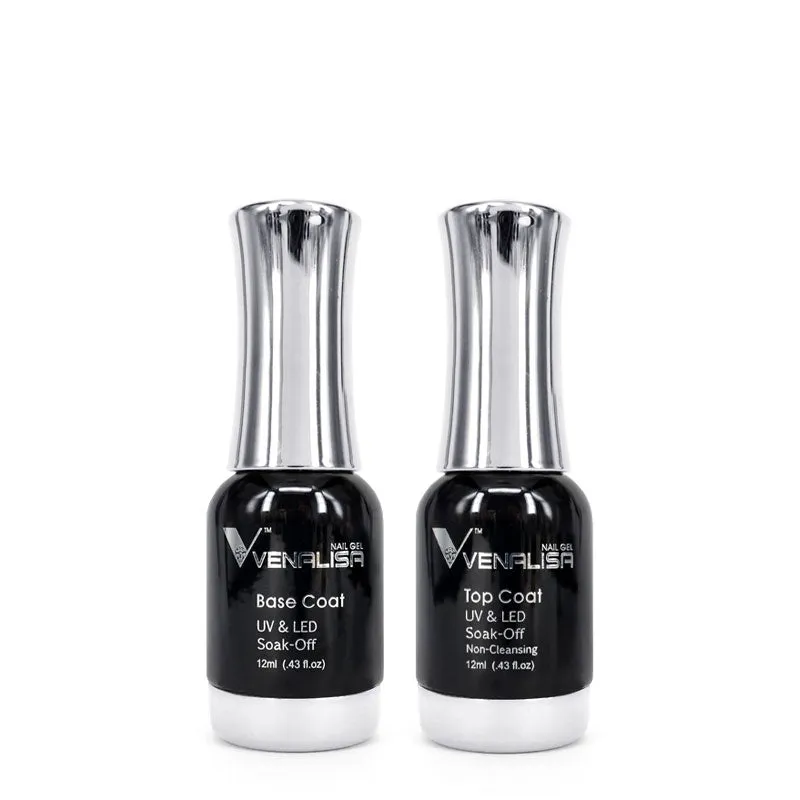 Venalisa Set Base e Top Coat Semipermanente 2x12ml