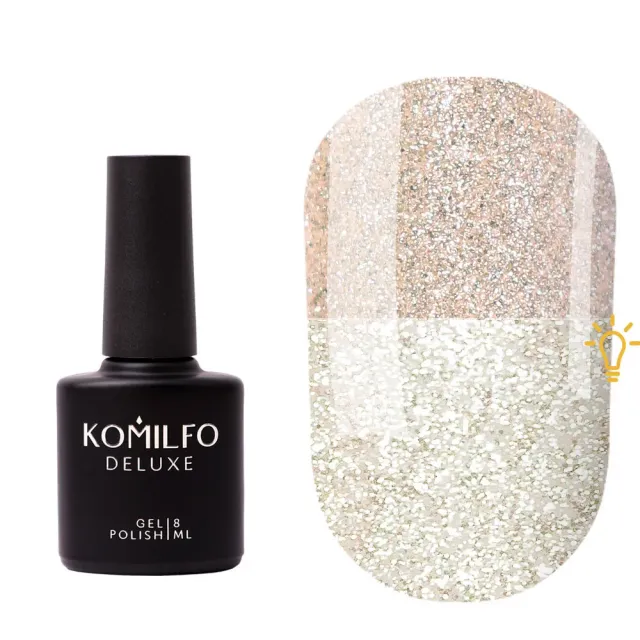 Komilfo Luminous Base 005 base riflettente oro chiaro 8 ml