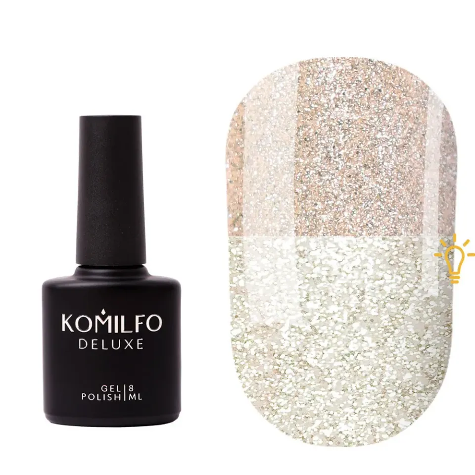 Komilfo Luminous Base 005 base riflettente oro chiaro 8 ml