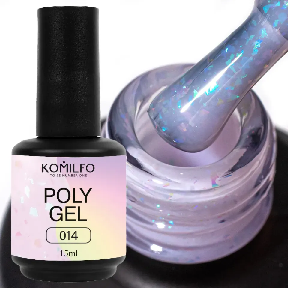Komilfo PolyGel 014 gel unghie autolivellante 15 ml