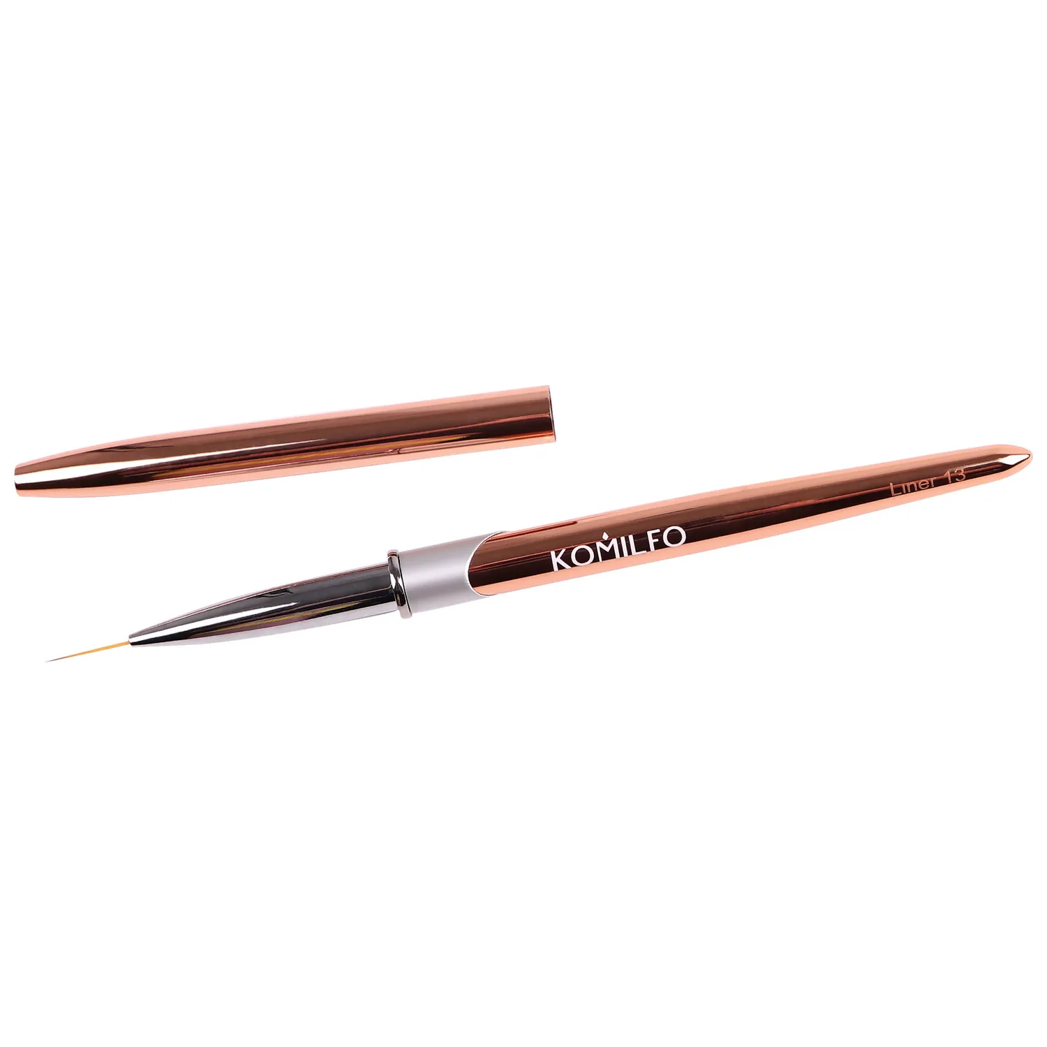 Komilfo Rose Gold Liner 13 pennello unghie nylon