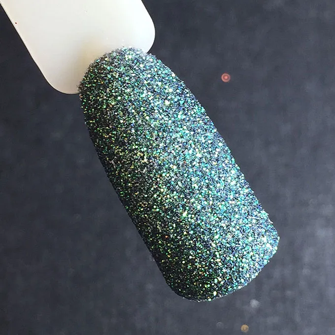 Komilfo glitter 026 verde cangiante 0.1 mm barattolo 2,5 g