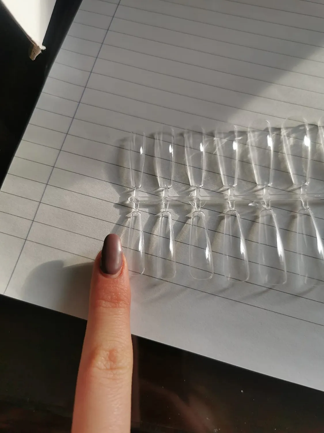Nailfor Tips Gel Fullcover Ballerina 240pz trasparenti