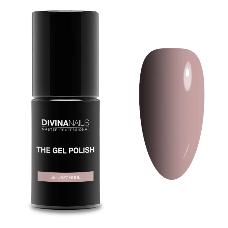Diva Nails The Gel Polish 66 Jazz Nude semipermanente 8ml nude rosato