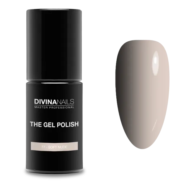 Diva Nails The Gel Polish 77 Soft Nude semipermanente 8ml pastello