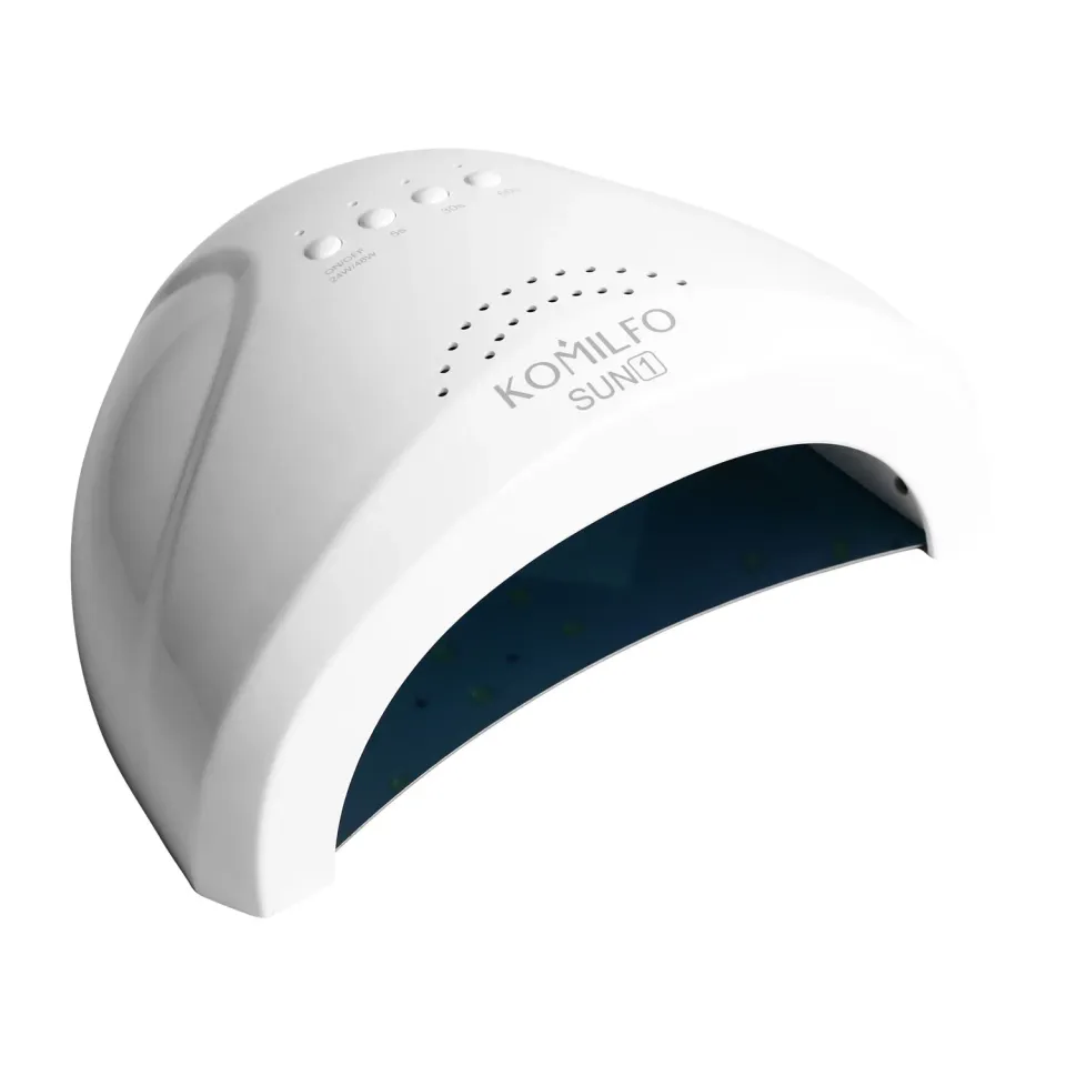 Komilfo Sun1 Lampada Unghie UV LED 48W Bianca Potente