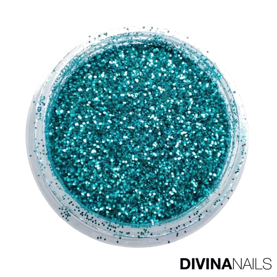 Diva Nails Holo Flakes Saturnia Glitter Unghie 2g Verde