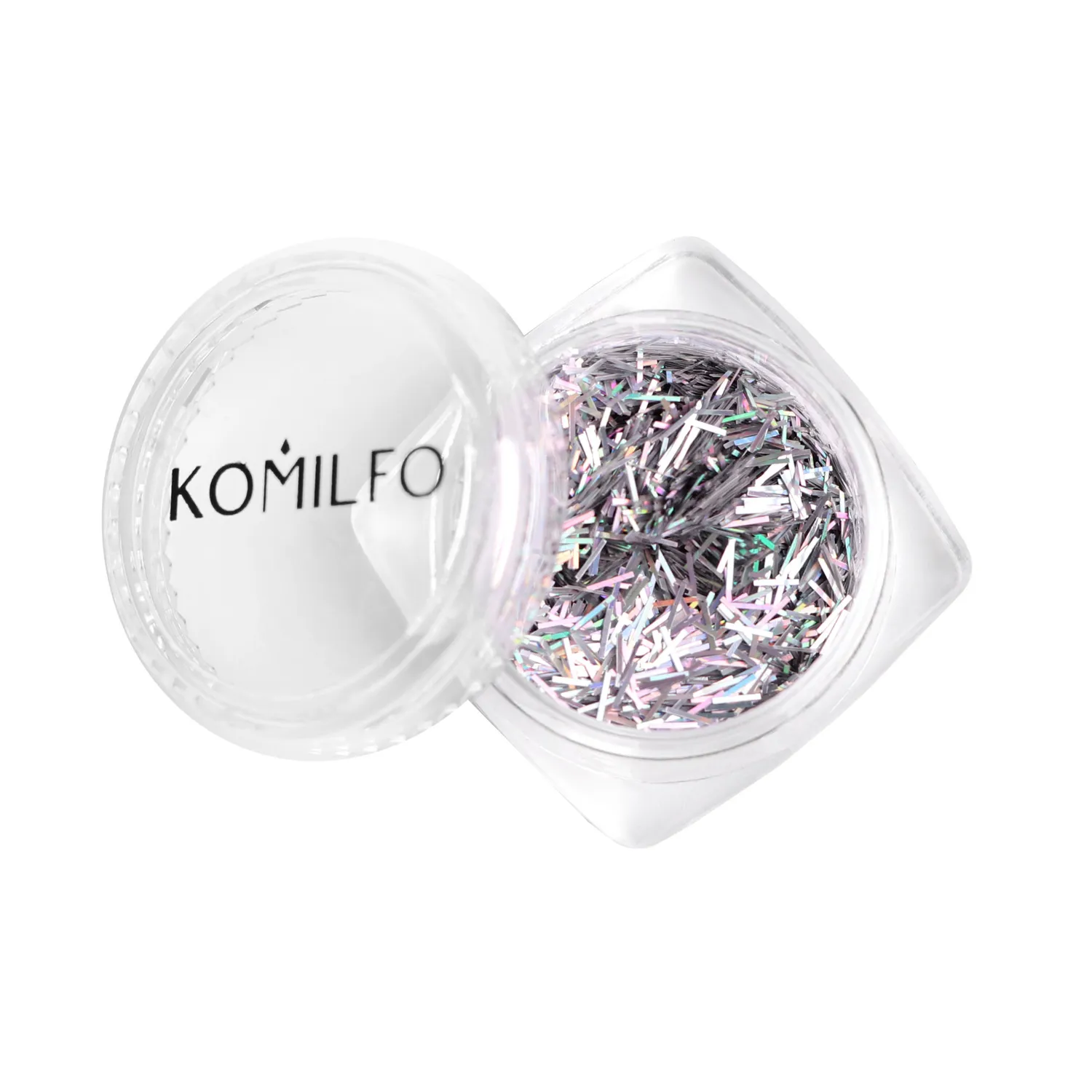Komilfo Foil Stripes decorazione unghie silver laser olografico