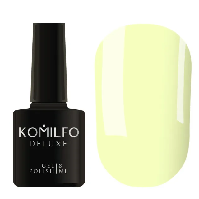 Komilfo Deluxe Series D169 smalto semipermanente 8 ml giallo pastello