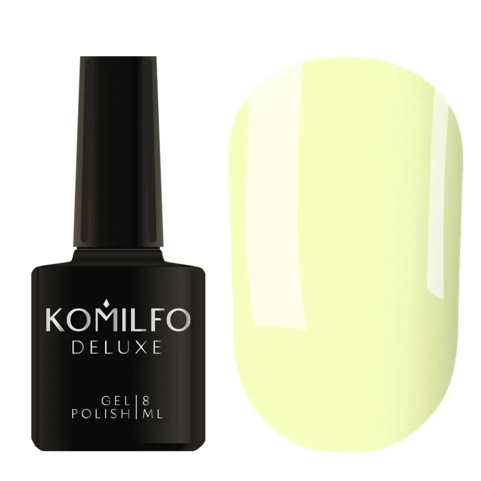 Komilfo Deluxe Series D169 smalto semipermanente 8 ml giallo pastello