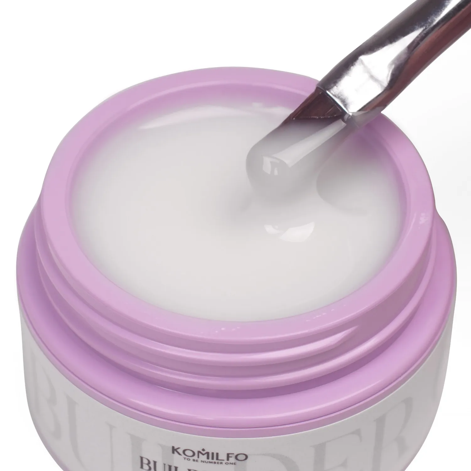 Komilfo Builder Gel Milky gel costruttore 15 g lattiginoso
