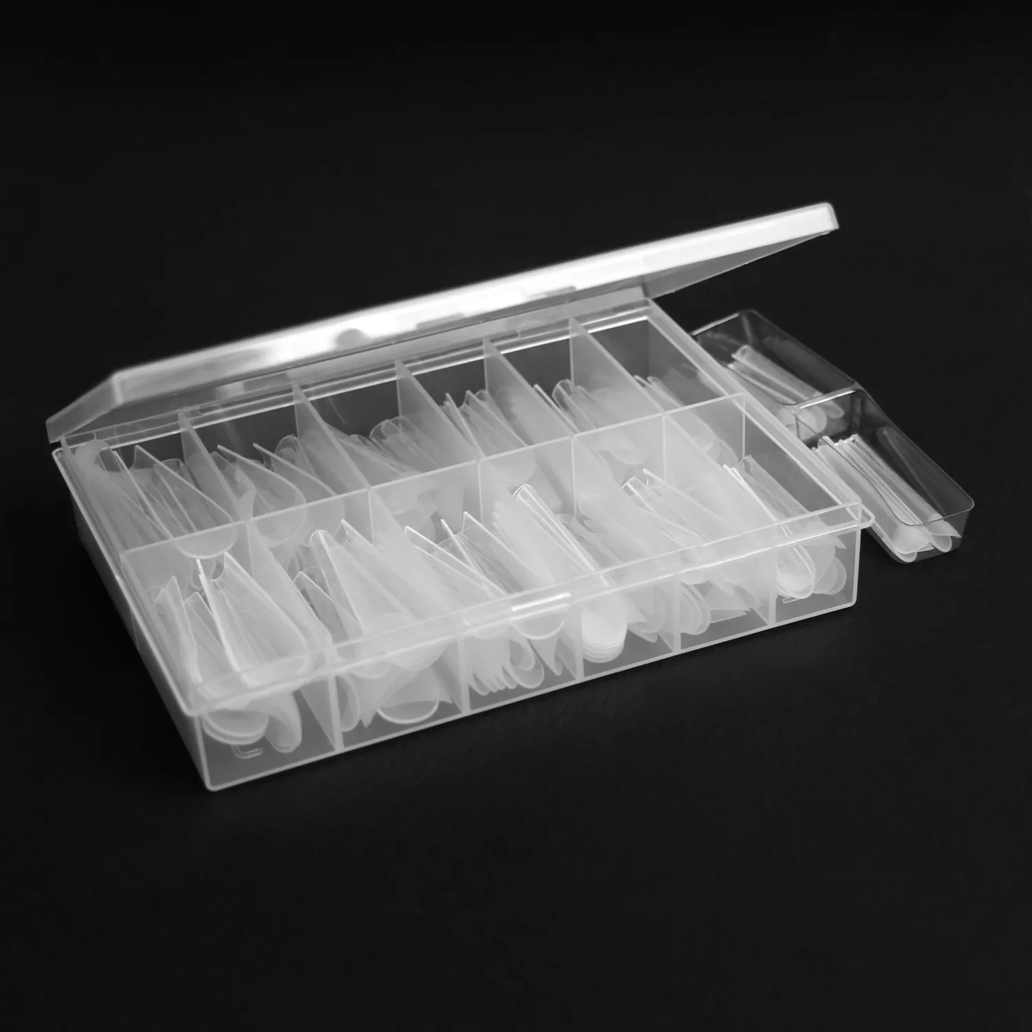 Komilfo Top Nail Forms Long Gothic dual form 130 pz