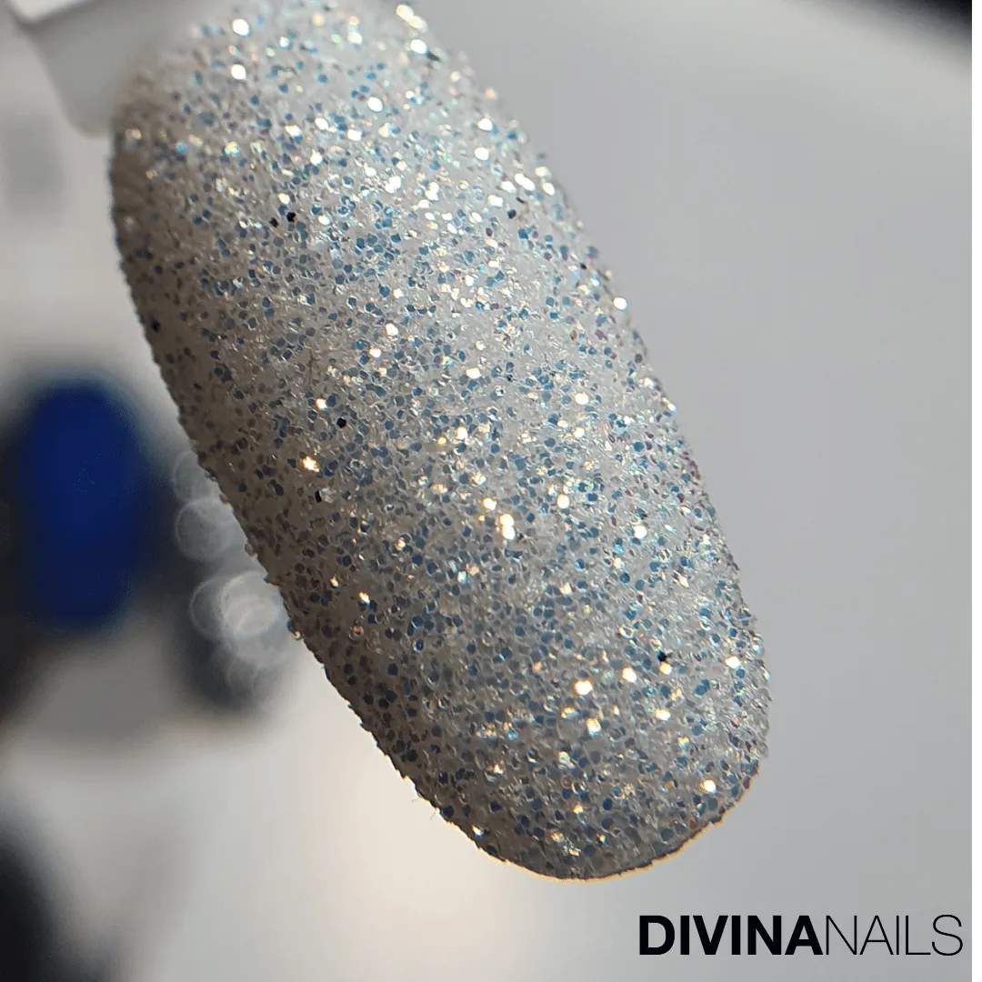Diva Nails Crystal Holo White glitter unghie 2g bianco olografico
