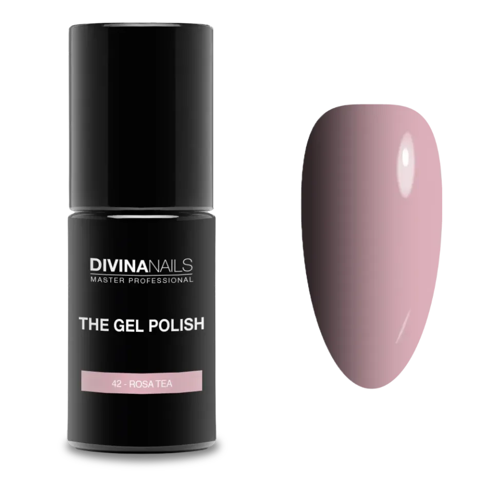 Diva Nails The Gel Polish 42 Rosa Tea smalto semipermanente 8ml pastello