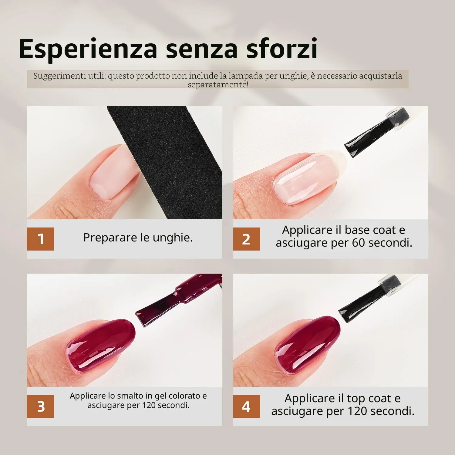Jodsone Set Smalti Gel B33-38 10 colori base+top