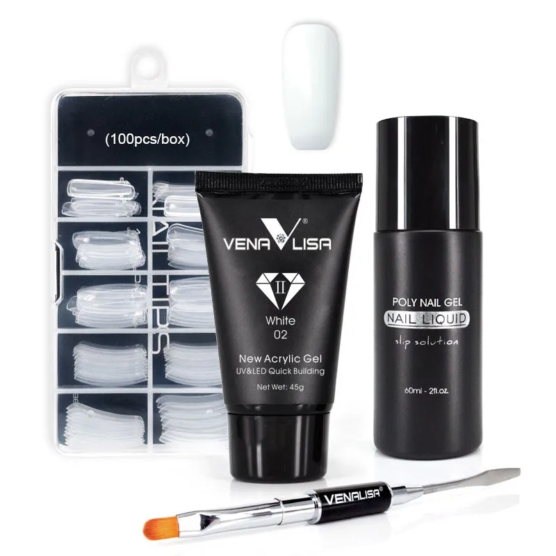 Venalisa New Acrylic Gel kit ricostruzione 4in1 polygel