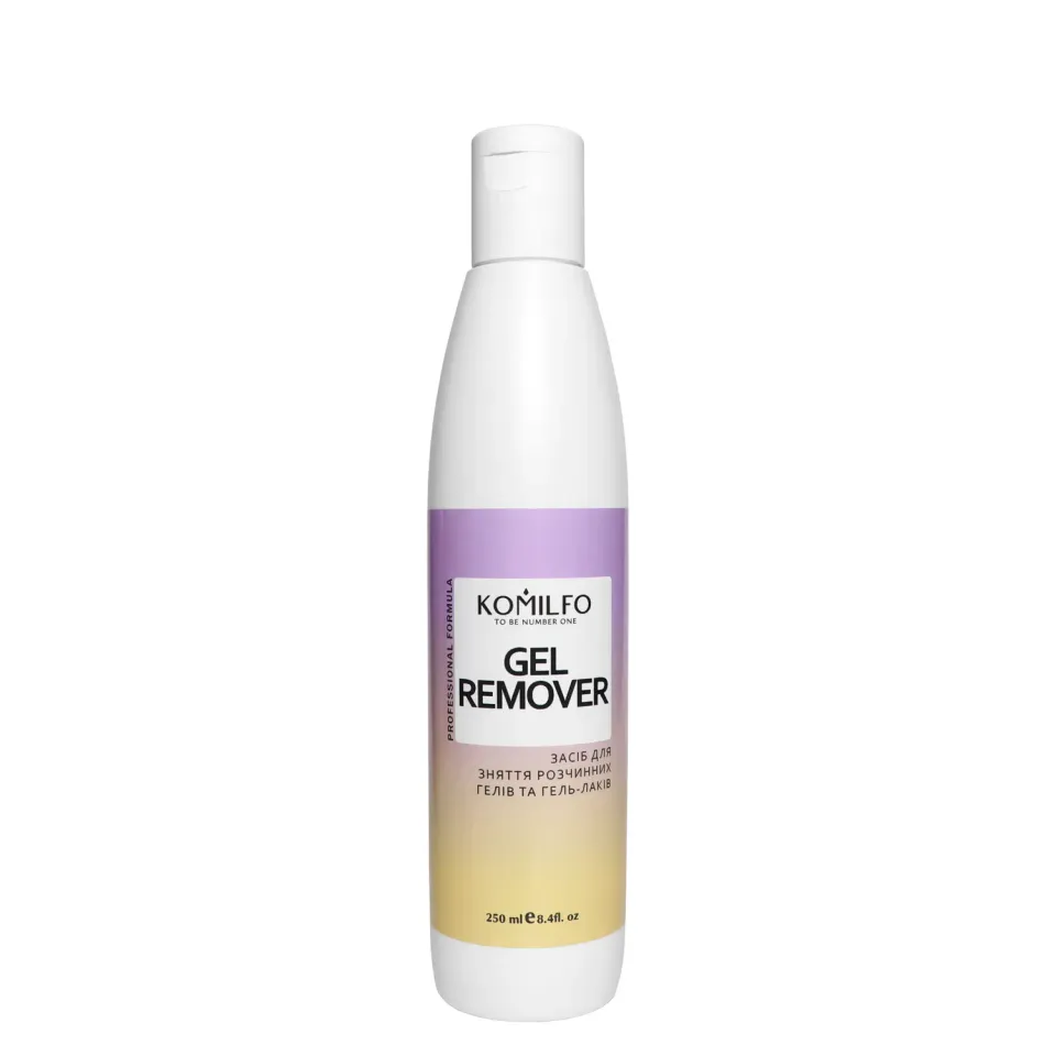 Komilfo Gel Remover solvente unghie 250 ml soak-off pesca