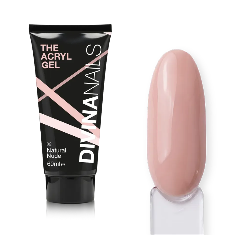 Diva Nails The Acryl Gel Natural Nude acrygel 60ml nude