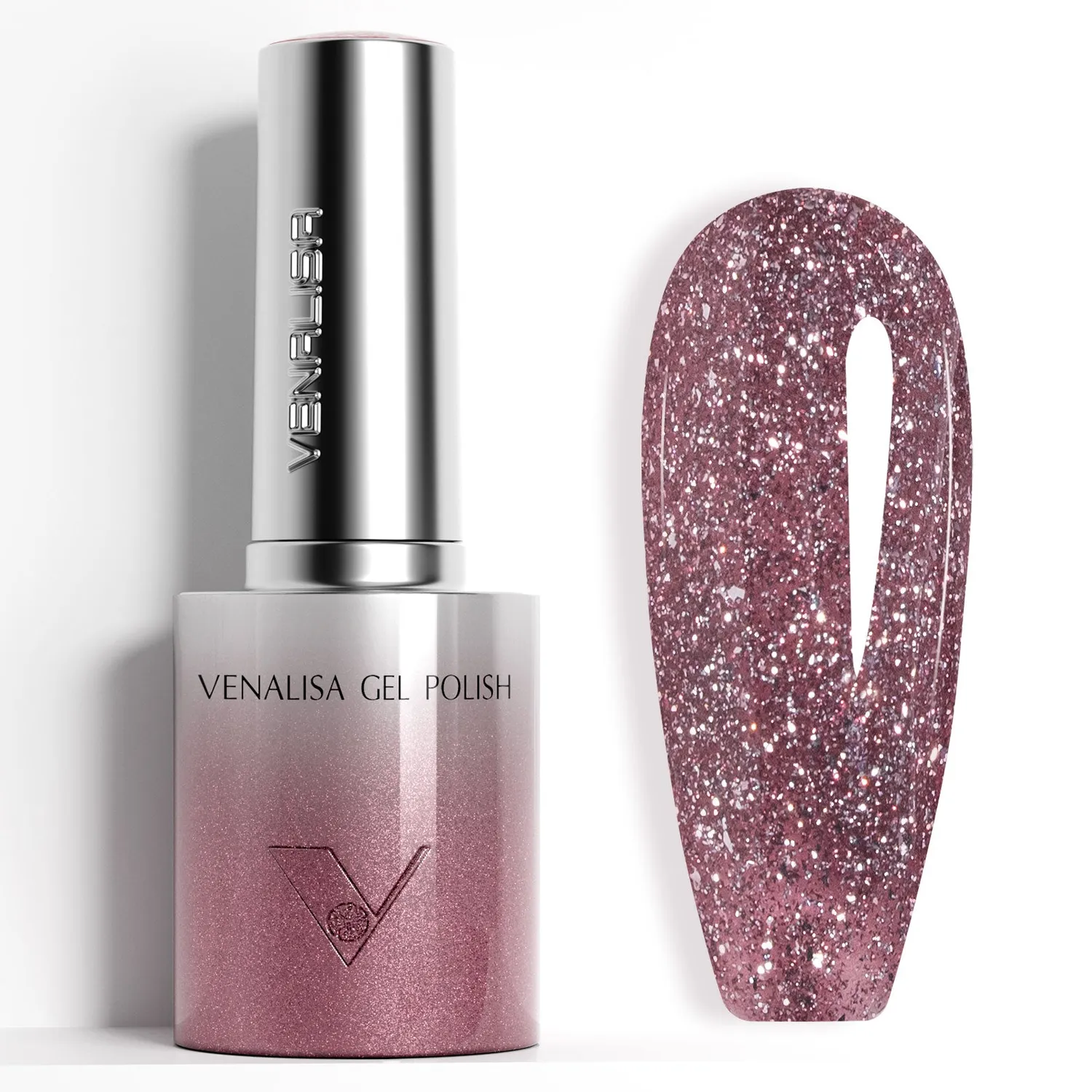 Venalisa Glitter smalto gel 10ml effetto brillante