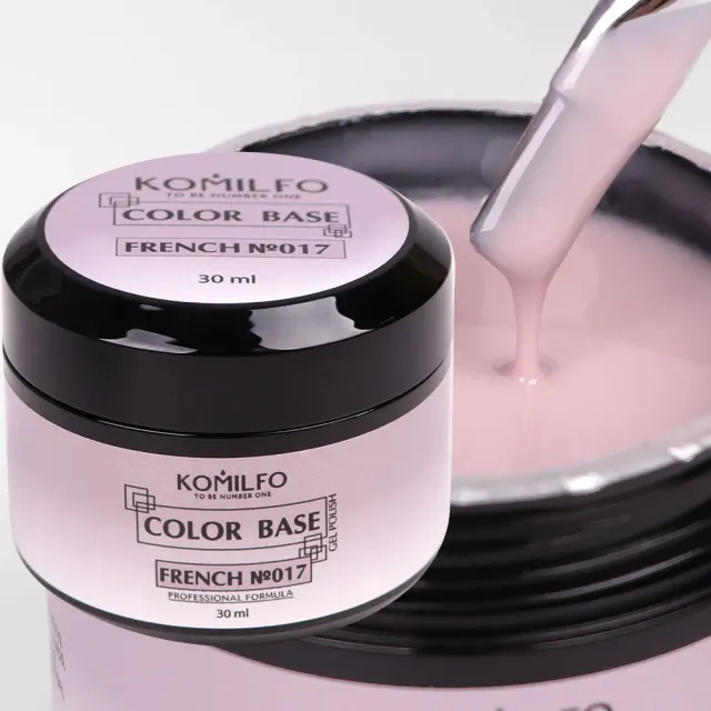 Komilfo Color Base French 017 base semipermanente 30 ml nude