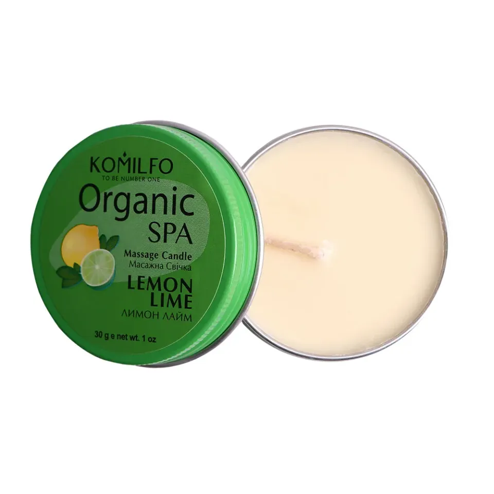 Komilfo Lemon Lime candela massaggio 30 g agrumi