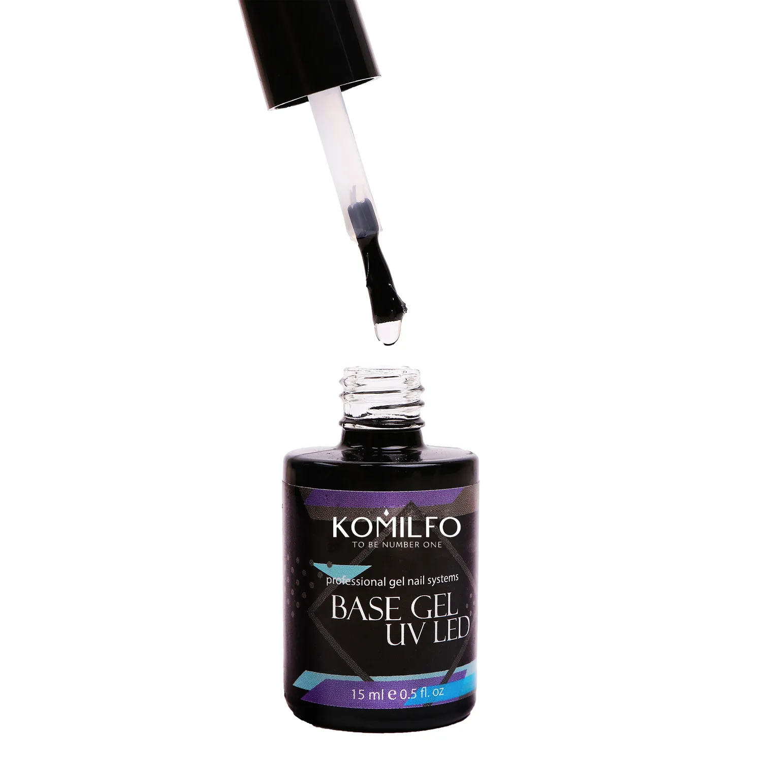 Komilfo Base Gel UV LED base unghie 15 ml ricostruzione