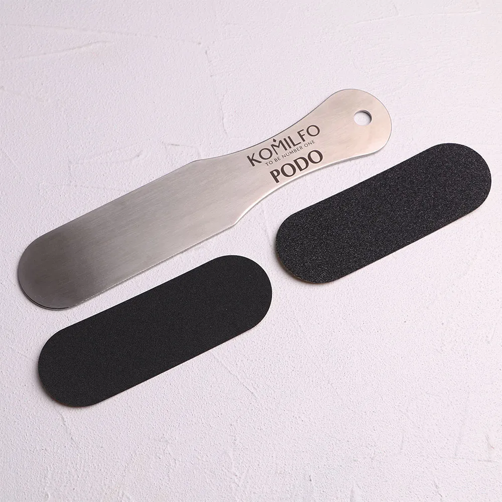 Komilfo PODO 45/225mm base metallica pedicure in acciaio