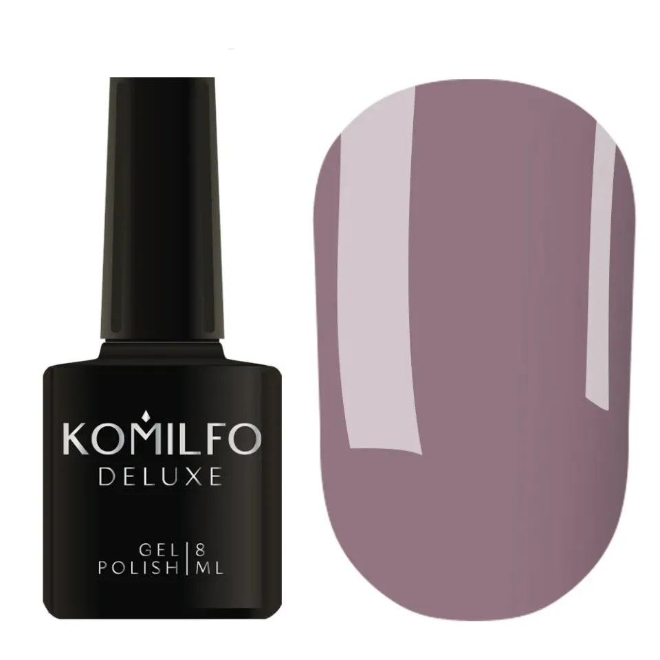 Komilfo Deluxe Series D111 smalto semipermanente grigio lilla 8 ml