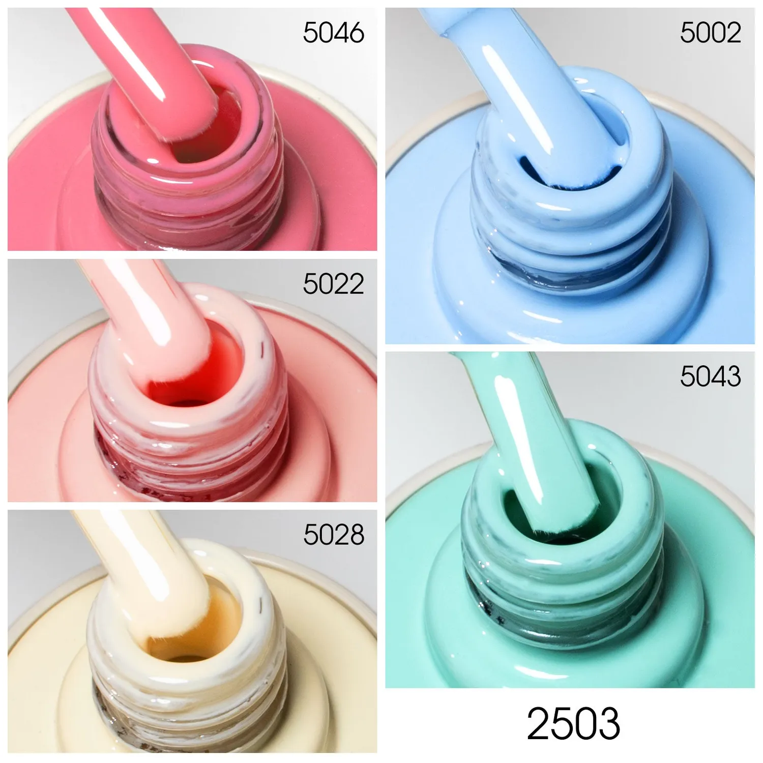 Venalisa Pastel Whispers smalto gel 5x10ml pastello