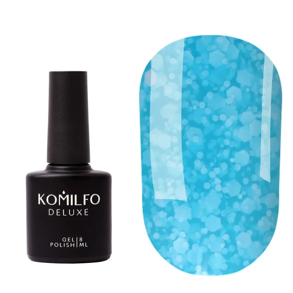 Komilfo Flakes Base 002 base semipermanente 8 ml con flakes