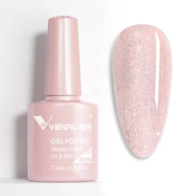 Venalisa Glitter Smalto Gel 7,5ml Brillante